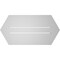 Ekena Millwork Half Round Surface Mount PVC Gable Vent: Functional, w/ 3-1/2"W x 1"P Standard Frame, 32"W x 16"H GVPHR32X1601SF - alternate 4